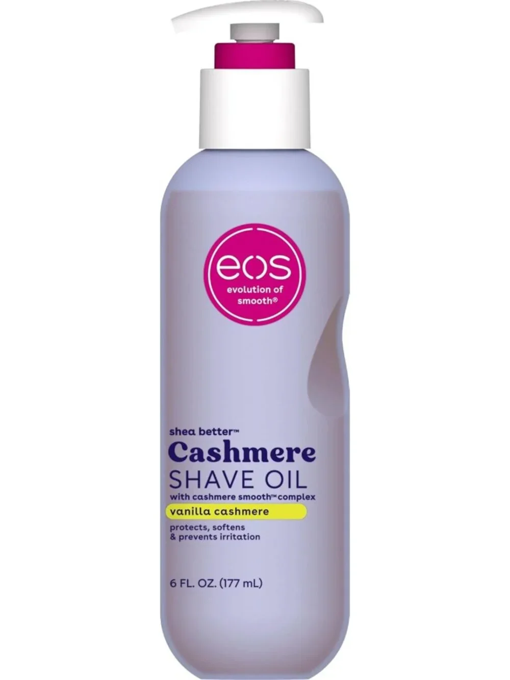 Moisturizing Vanilla Cashmere Shave Oil – Softens Skin, 6 oz Hydrating Formula